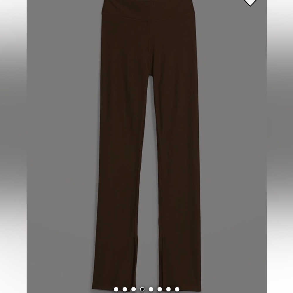Old Navy PowerSoft Brown Ribbed Pants